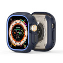 DUX DUCIS Bamo - Hard PC + Soft Silicone Apple Watch Ultra/Ultra 2 49mm Case midnight/blue
