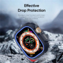 DUX DUCIS Bamo - Hard PC + Soft Silicone Apple Watch Ultra/Ultra 2 49mm Case midnight/blue