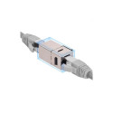 PremiumCord CAT 6 KeyStone 2x RJ45 modular coupler, STP shielded