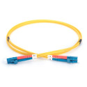 DIGITUS Fiber Optic Patch Cord, LC to LC Singlemode 09/125 µ, Duplex Length 2m