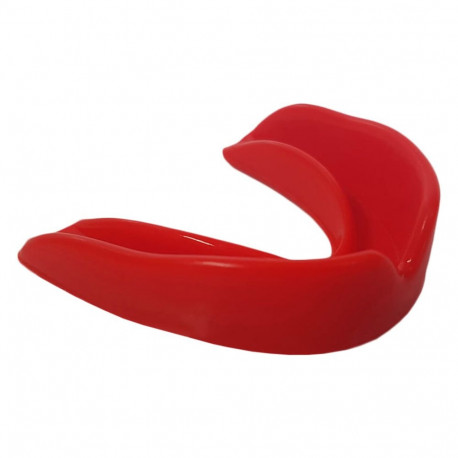 Ochraniacz szczęki pojedynczy Evolution czerwony