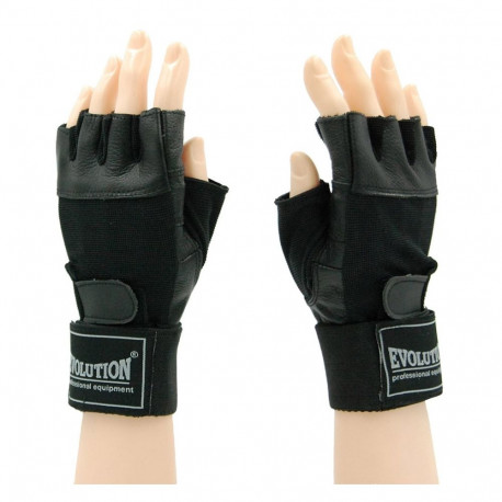 Rękawice fitness Evolution Standard czarne FR-11 L