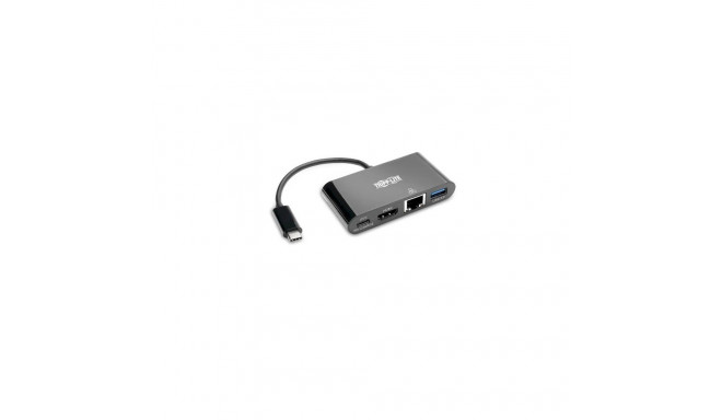 Adattatore Tripp Lite USB-C A HDMI + USB-A + USB-C PD + Ethernet | 4K 30Hz