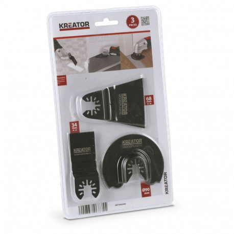 Multi tool blade set (3pcs.) Kreator