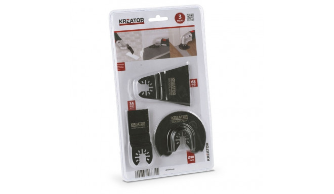 Multi tool blade set (3pcs.) Kreator
