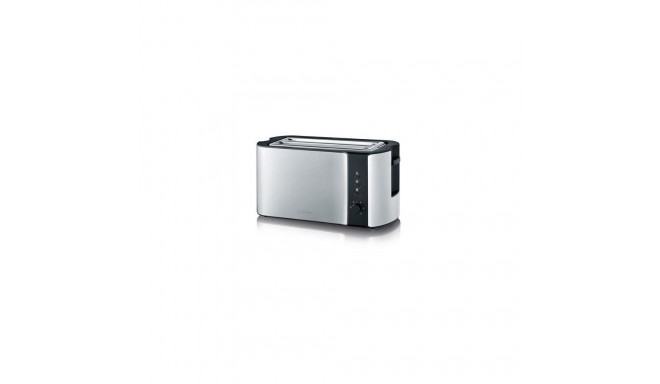 Severin AT 2590 toaster 2 slice(s) 1400 W Black, Silver