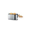 Severin AT 2590 toaster 2 slice(s) 1400 W Black, Silver