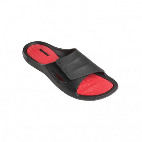 Slippers unisex AQUAFEEL 72463 20 size 43/44 black/red