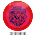 Discgolf DISCMANIA Distance Driver CD1 CRUSHBOYS Red 9/5/-1/2