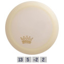 Discgolf DISCMANIA DISCMANIA Distance Driver Glow Premium Majesty (Mini), White13/5/-2/2