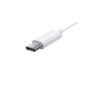 Earphones USB-C with Built-in Microphone & Controller, White