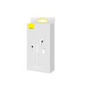 Earphones USB-C with Built-in Microphone & Controller, White