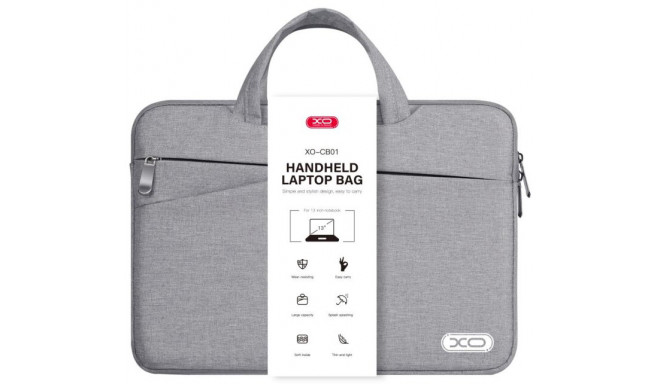 XO сумка для ноутбука CB01 13", серый