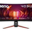 BENQ MOBIUZ EX3410R 34inch LED 3440x1440 21:9 400cd/m2 1ms 2xHDMI 1xDP Grey height adj.