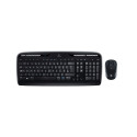 Logitech MK330 Combo Wireless Keyboard + Mouse, US INT, Black