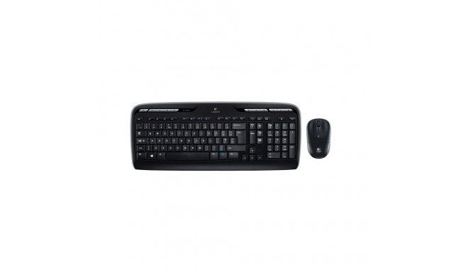 Logitech MK330 Combo Wireless Keyboard + Mouse, US INT, Black