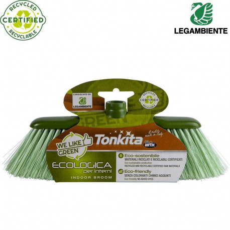 Tonkita ökoloogiline ümbert. plastist sisehari, roheline, 1tk