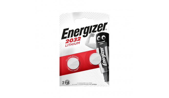 Energizer CR2032 liitium patarei 3,0V 2 tk/bl