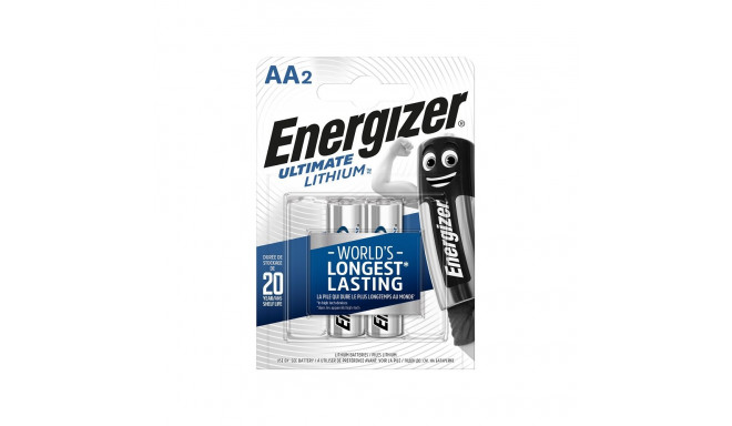 Energizer L91 AA liitium patarei, 2 tk/bl