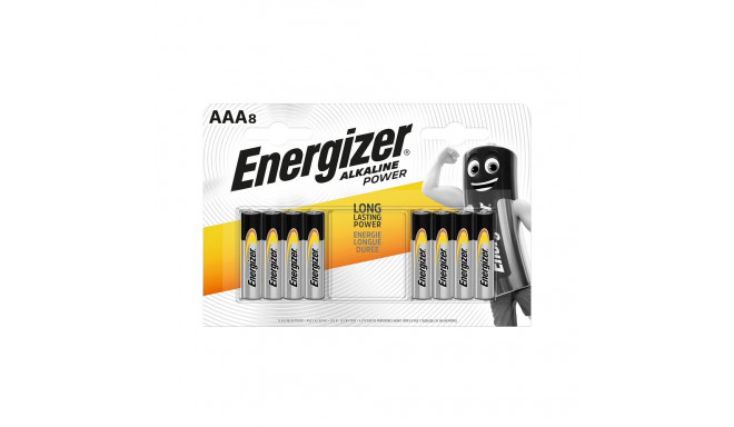 Energizer AAA (LR03) Power leelispatarei, 8 tk/bl