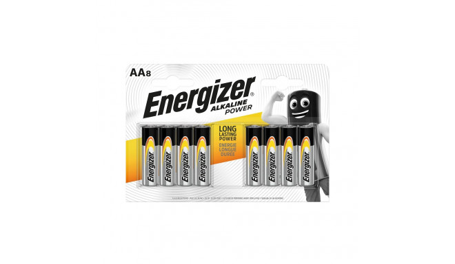 Energizer AA (LR6) Power leelispatarei, 8 tk/bl