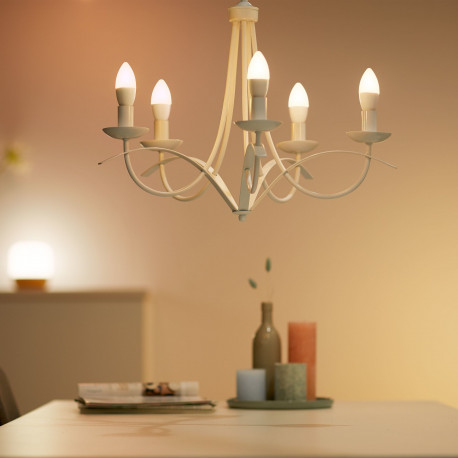 OUT WIZ LED lamp Wi-Fi C37 4,9W 470lm E14 2200-6500K 15 000h värviline