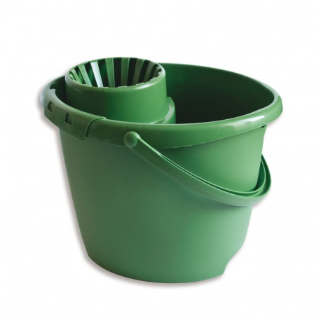 Tonkita ökoloogiline ümbert. plastist  ämber koos kuivatusrestiga nöörmopile 1tk, roheline