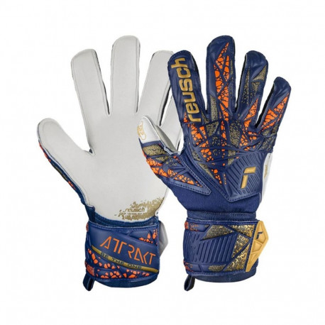Reusch Attrakt Grip 5470815 4410 Goalkeeper Gloves (10,5)