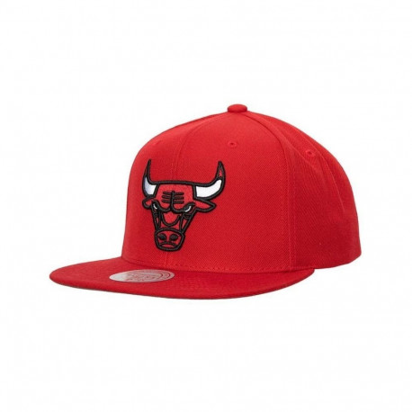 Mitchell & Ness NBA Chicago Bulls Top Spot Snapback Hwc Bulls Cap HHSS3256-CBUYYPPPRED1 (OSFM)