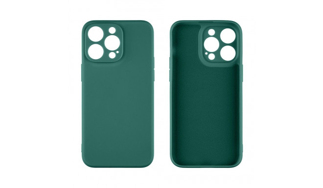 OBAL:ME Matte TPU Case for Apple iPhone 15 Pro Max dark green