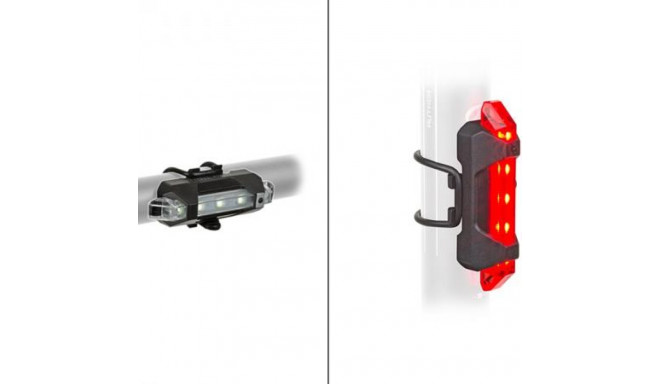 Author A-Stake Mini USB laetav jalgrattavalgusti komplekt