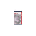 HOUSE NUMBER STAINLESS STEEL SS-3 145MM