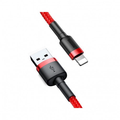 CABLE USB 2.0 TO IP LIGHTNING 0.5M RED
