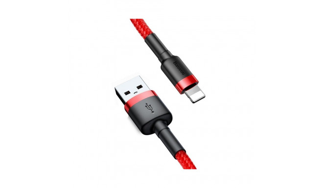 CABLE USB 2.0 TO IP LIGHTNING 0.5M RED