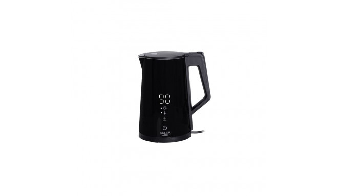 Electric kettle ADLER AD 1345B must veekeetja