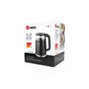 ELDOM C530 NEVO electric kettle 1.7 L 2200 W Black, Transparent