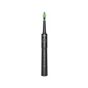 Sonic toothbrush with tips set and travel case BV E11 (Black)