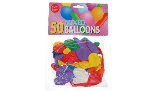 Bini Balloons õhupallid 50 tk