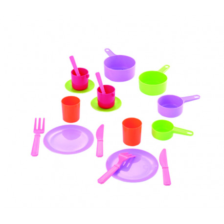 Ecoiffier pan and kitchenware