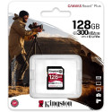 "CARD 128GB Kingston Canvas React Plus SDXC 300MB/s"