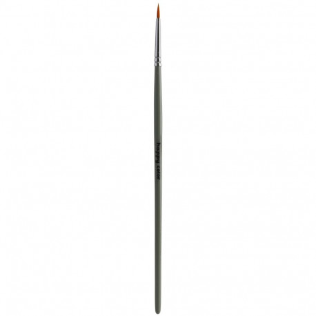 Sünteetiliste harjastega pintsel, ümar - eri suuruses