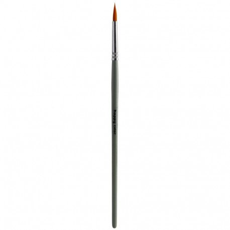 Sünteetiliste harjastega pintsel, ümar - eri suuruses