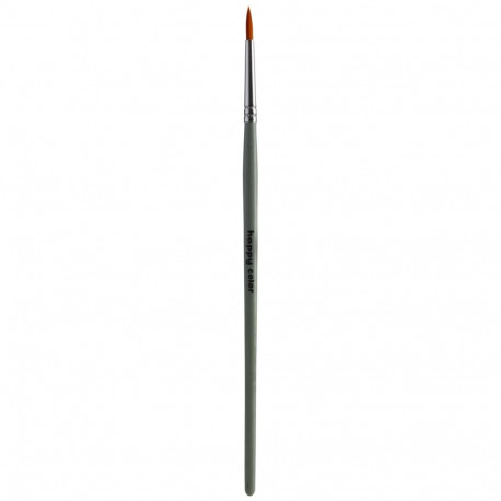 Sünteetiliste harjastega pintsel, ümar - eri suuruses