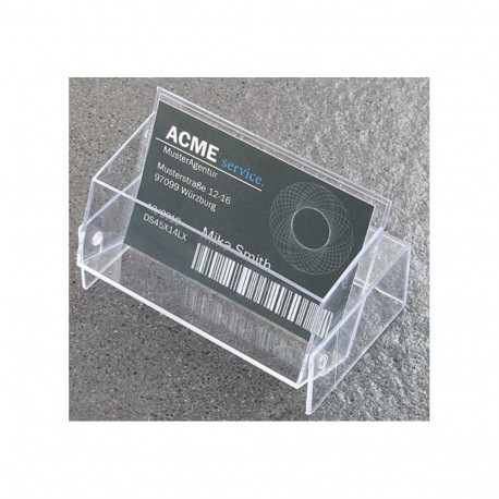 Visiitkaardikarp plastikust