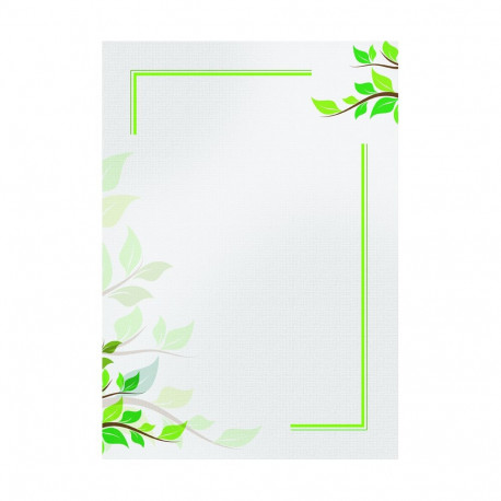Kirjablankett Green 170g/25lk
