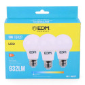 LED Spuldze EDM E27 10 W F 810 Lm (6400K)