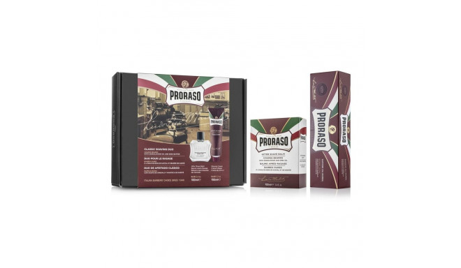 Shaving Set Proraso Barbe Dure 2 Pieces