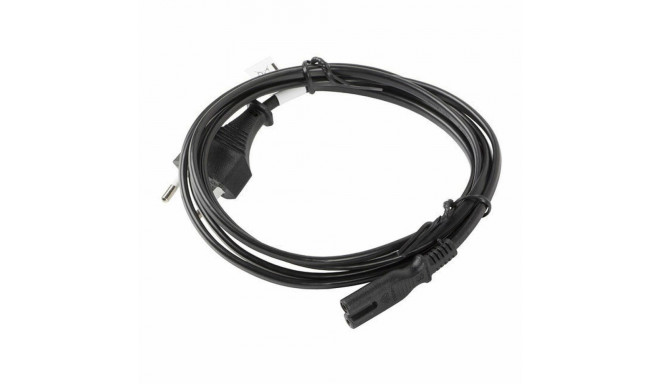 Power Cord Lanberg CEE 7/16 A IEC 320 C7