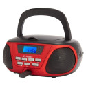 Radio CD Bluetooth MP3 Aiwa BBTU300RD    5W Melns Sarkans