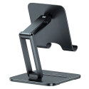 BASEUS Foldable Metal desk holder for tablet Grey BS-HP006